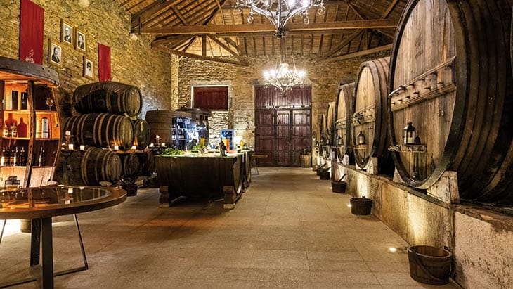 Inside the Favaios Winery